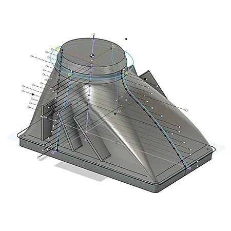 Complex Moulds Created on Computer